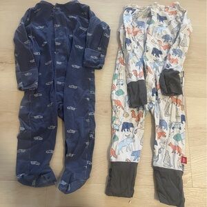 Magnetic Me Blue and Multicolor Kids One Pieces